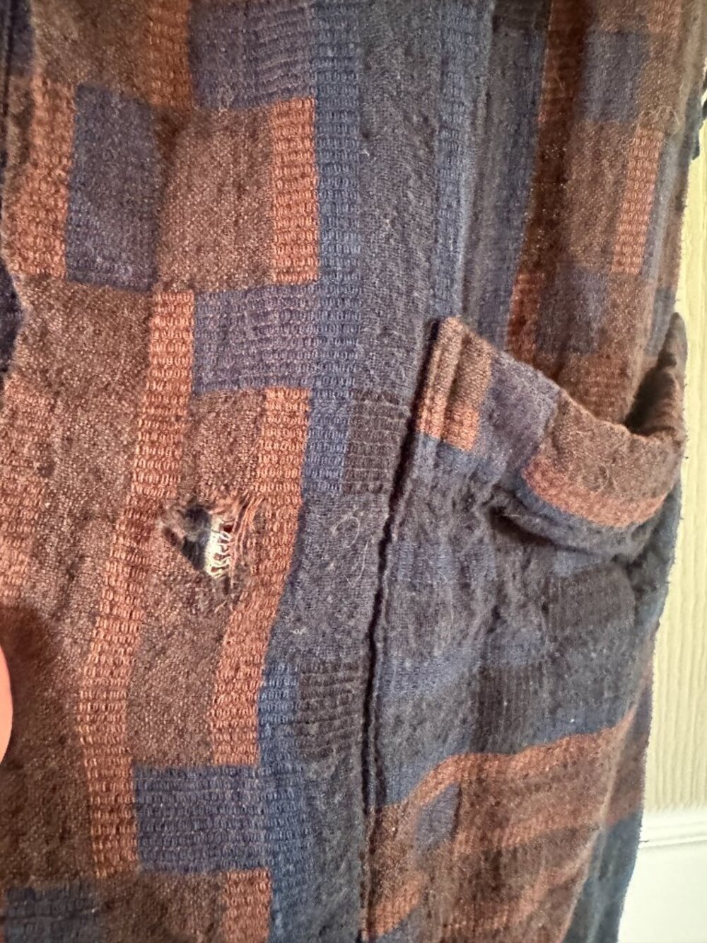 Ace&Jig Reversible Vest in Chore/Fable with Belt, Size XS-S - Picture 3 of 13